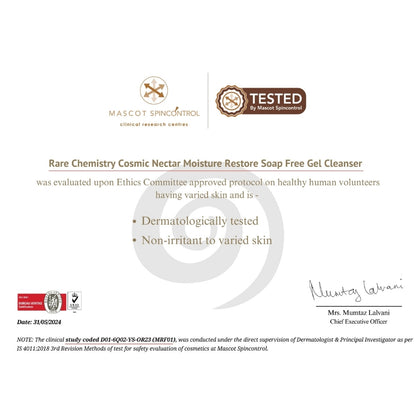 Moisture Restore Soap Free Gel Cleanser