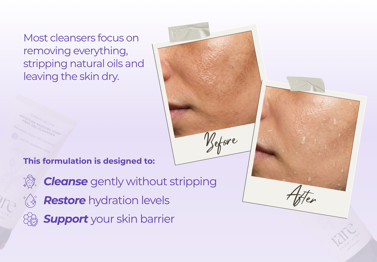 Moisture Restore Soap Free Gel Cleanser