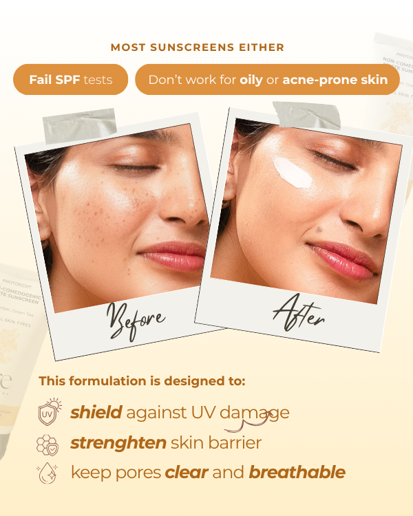 Non-Comedogenic Matte Sunscreen SPF 50 PA++++