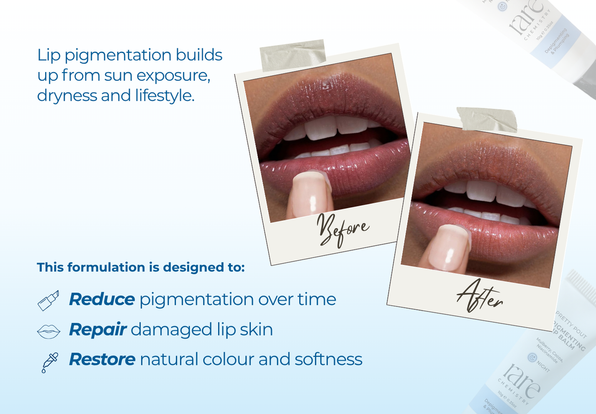 Depigmenting Lip Balm