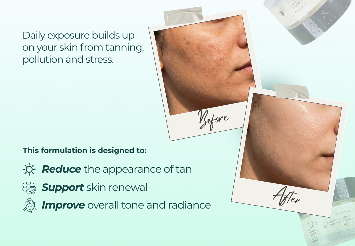 Radiance Boost DeTan Face Mask