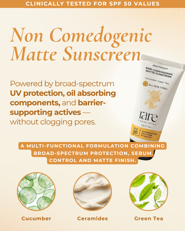 Non-Comedogenic Matte Sunscreen SPF 50 PA++++