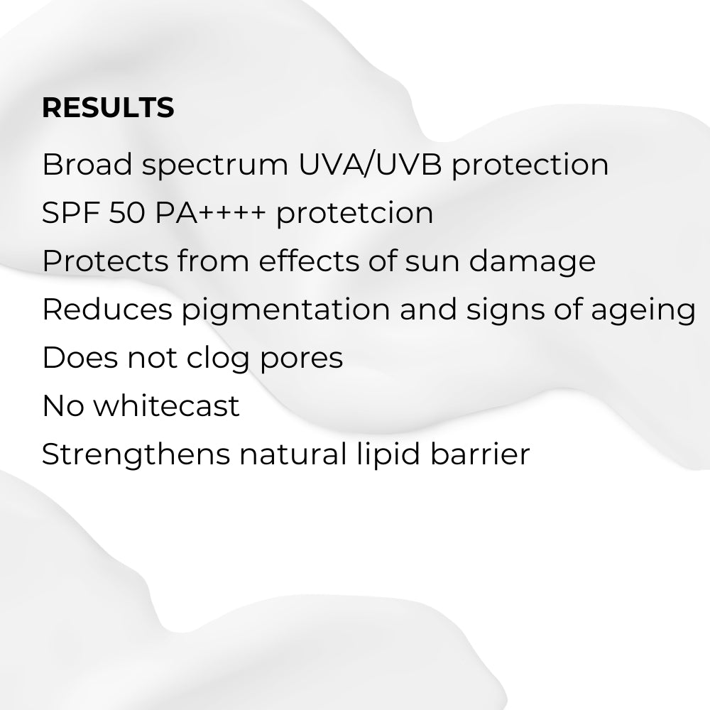 Non-Comedogenic Matte Sunscreen SPF 50