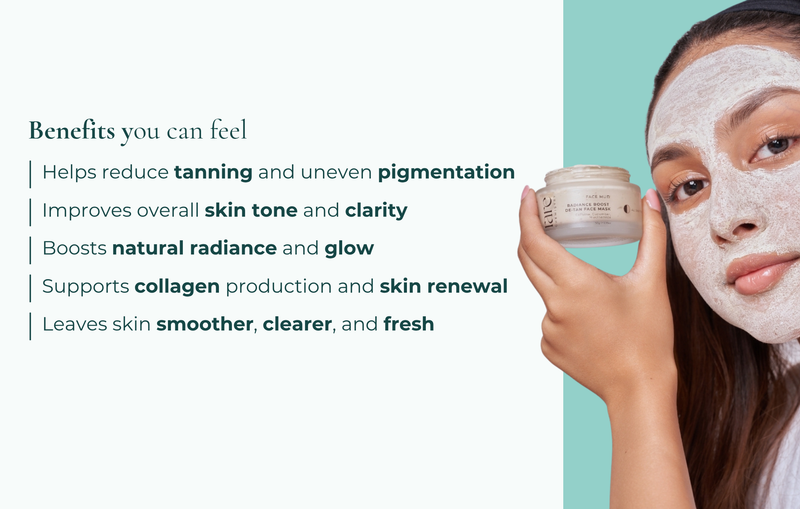 Radiance Boost DeTan Face Mask