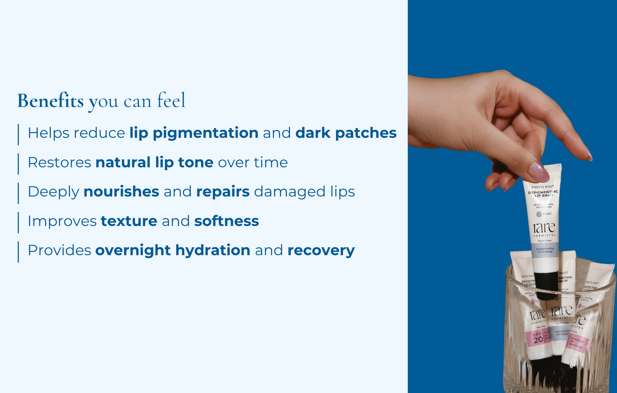 Depigmenting Lip Balm