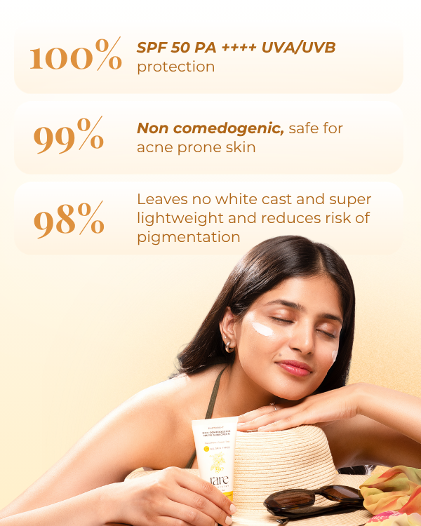 Non-Comedogenic Matte Sunscreen SPF 50 PA++++