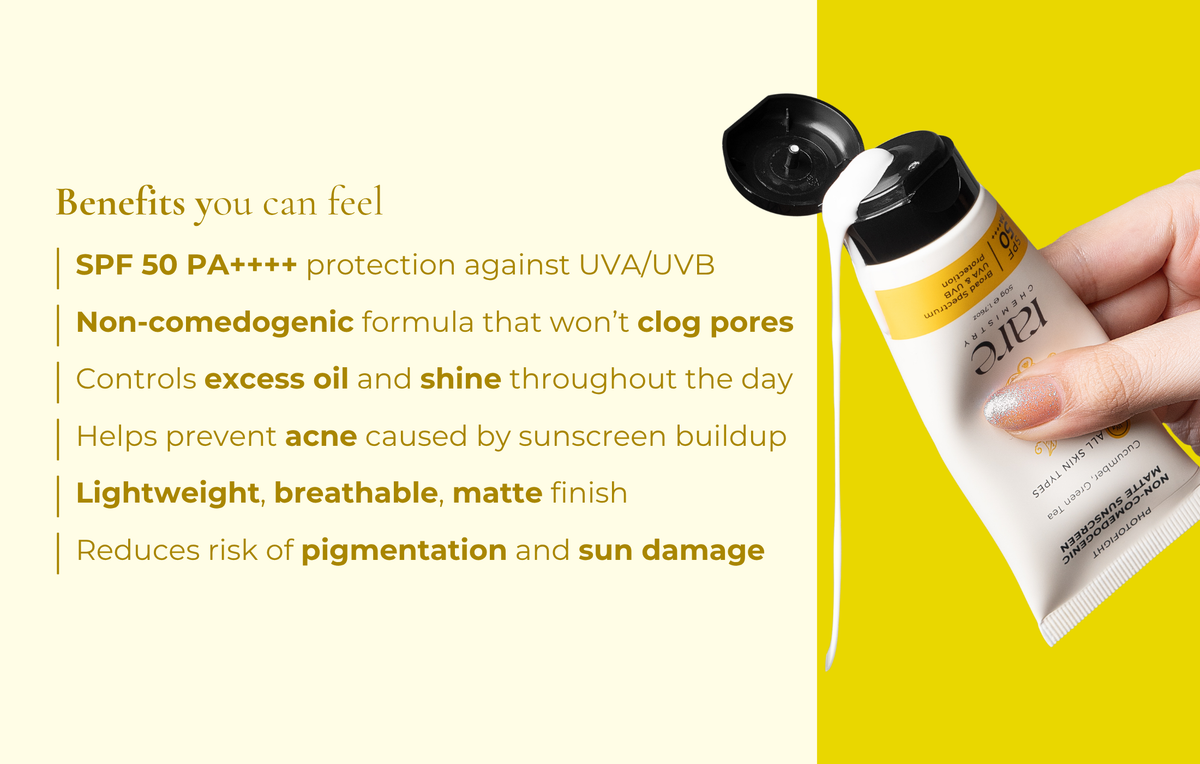 Non-Comedogenic Matte Sunscreen SPF50