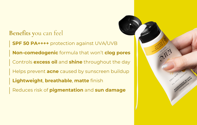 Non-Comedogenic Matte Sunscreen SPF50