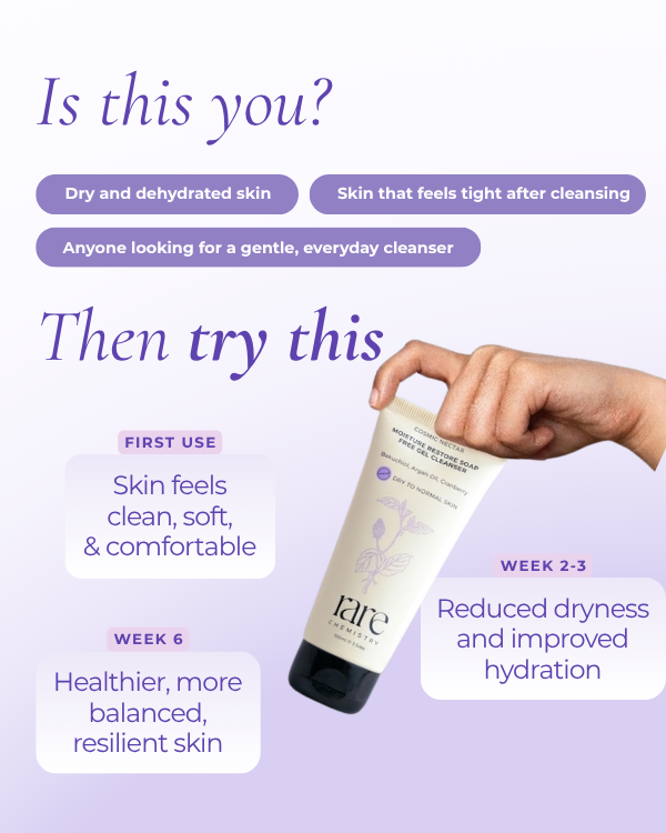 Moisture Restore Soap Free Gel Cleanser