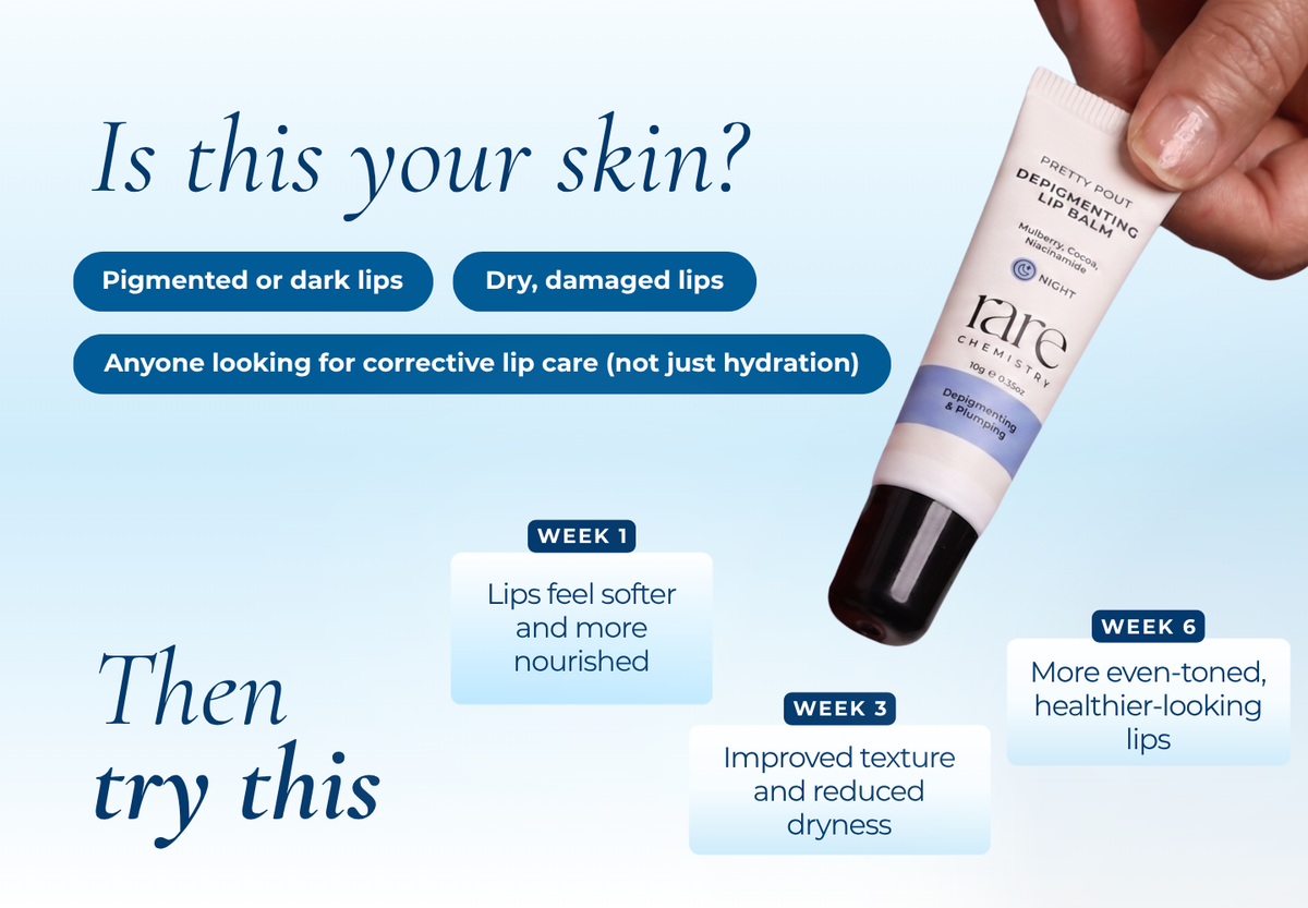 Depigmenting Lip Balm