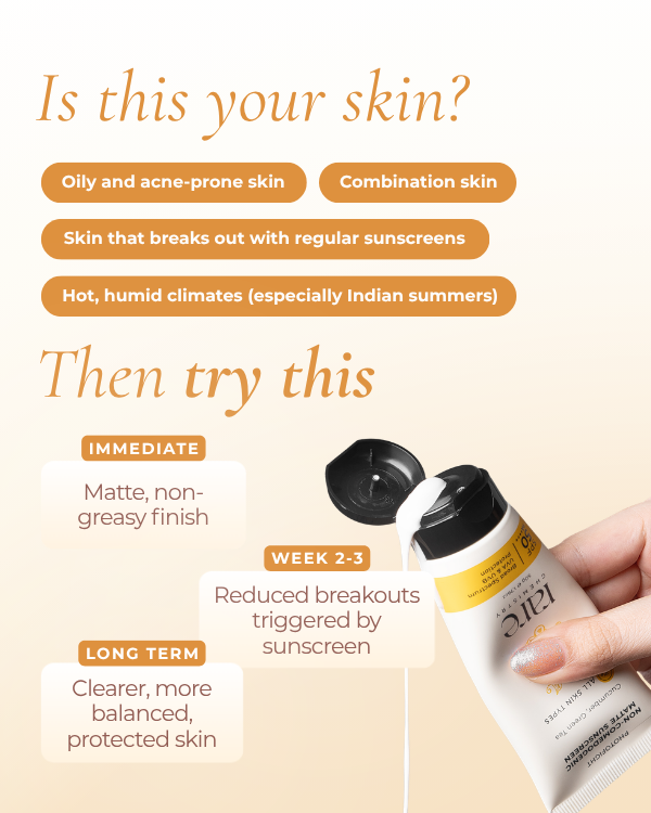 Non-Comedogenic Matte Sunscreen SPF 50 PA++++