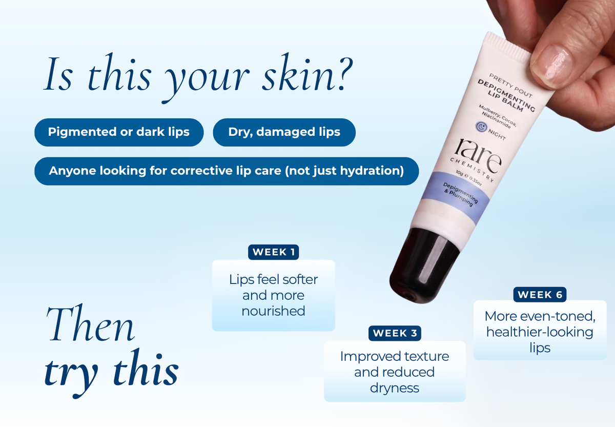 Depigmenting Lip Balm