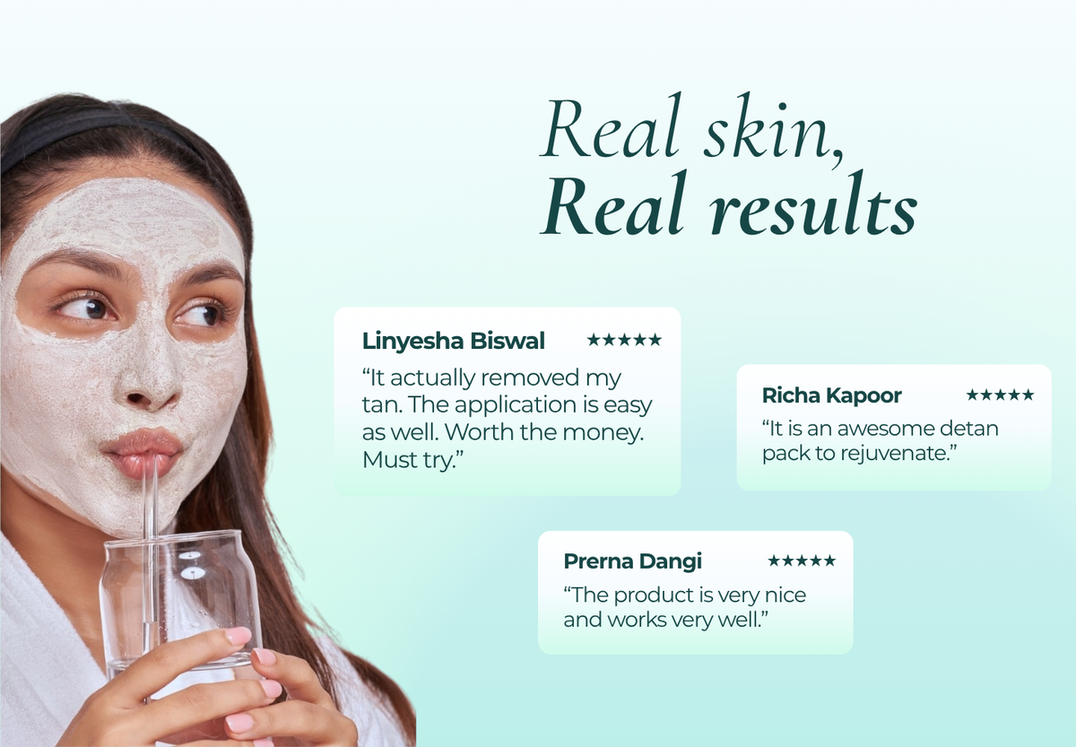 Radiance Boost DeTan Face Mask