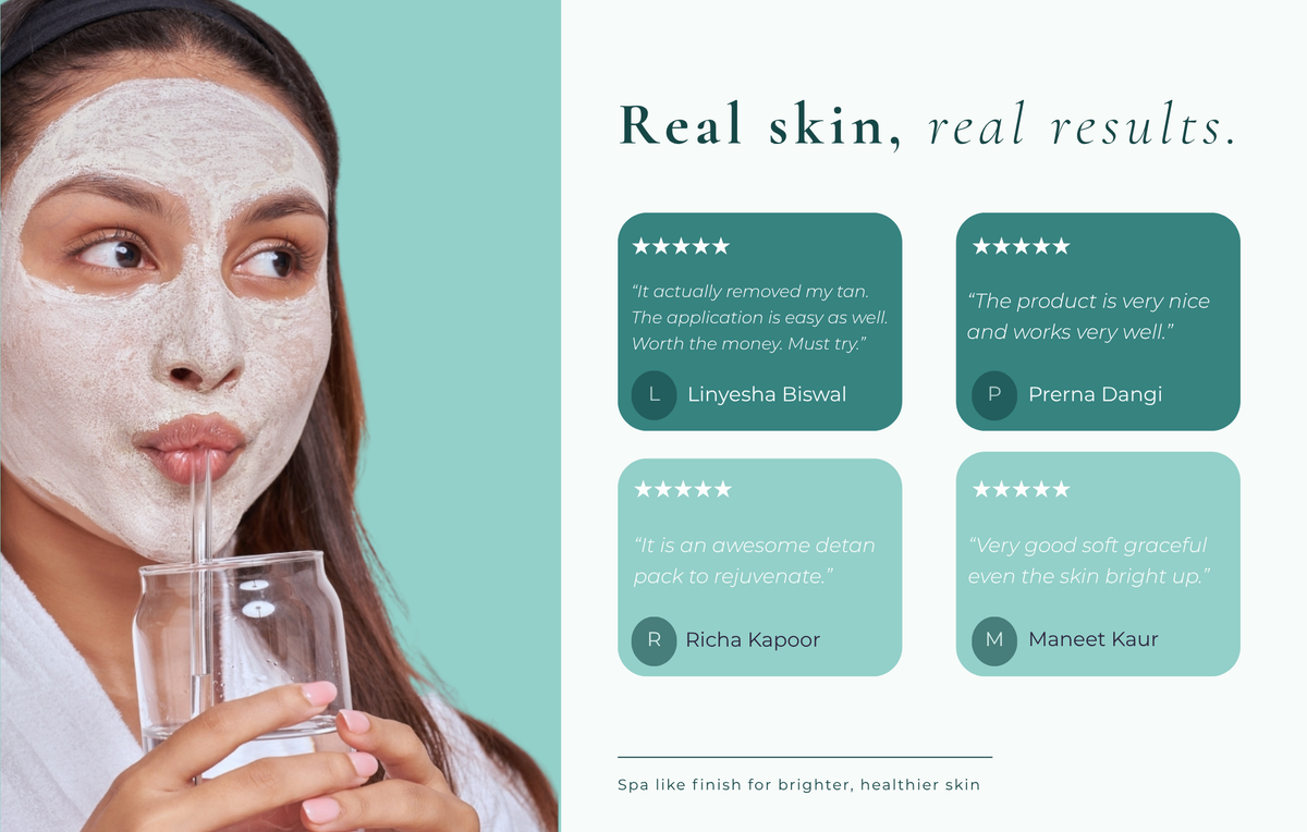 Radiance Boost DeTan Face Mask