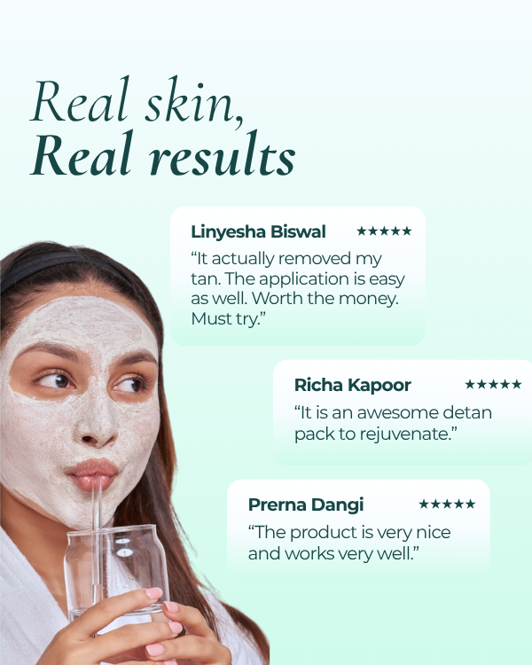 Radiance Boost DeTan Face Mask