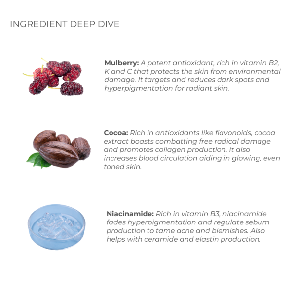 depigmenting lip balm