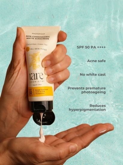 Non-Comedogenic Matte sunscreens